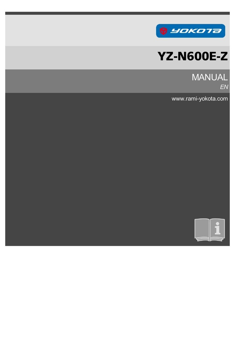 Yokota YZ-N600E-Z User manual
