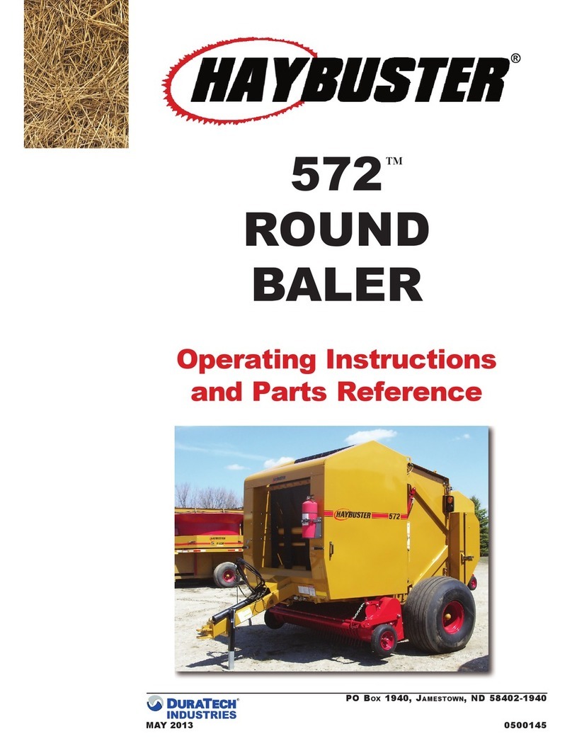 DuraTech Industries Haybuster 572 Operating Instructions and Parts Reference