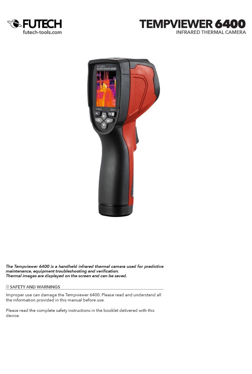 Futech TEMPVIEWER 6400 quick start guide