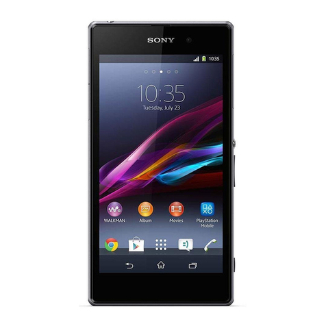 Sony Xperia Z1 Working instructions