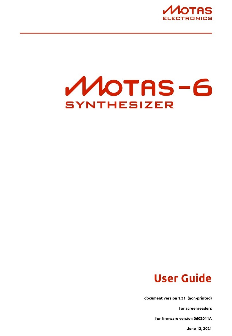 Motas Motas-6 user guide