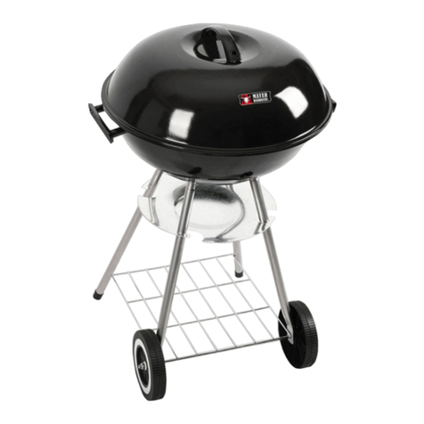 BRENNA MAYER BARBECUE MKG-316 BASIC User manual