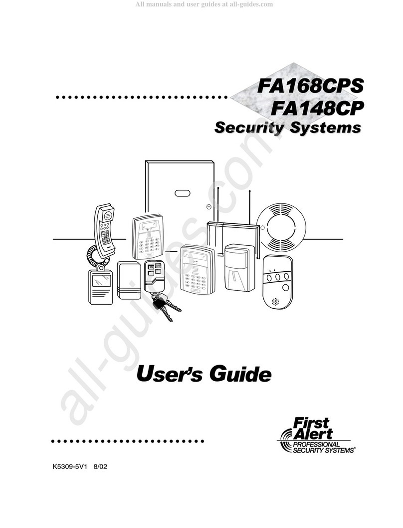 First Alert FA168CPS Series User manual