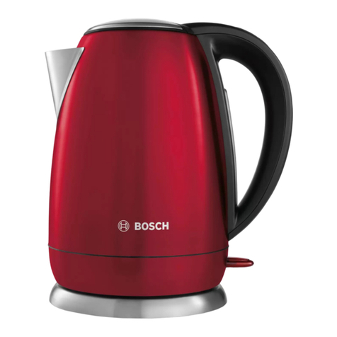 Bosch TWK78A04 instruction manual