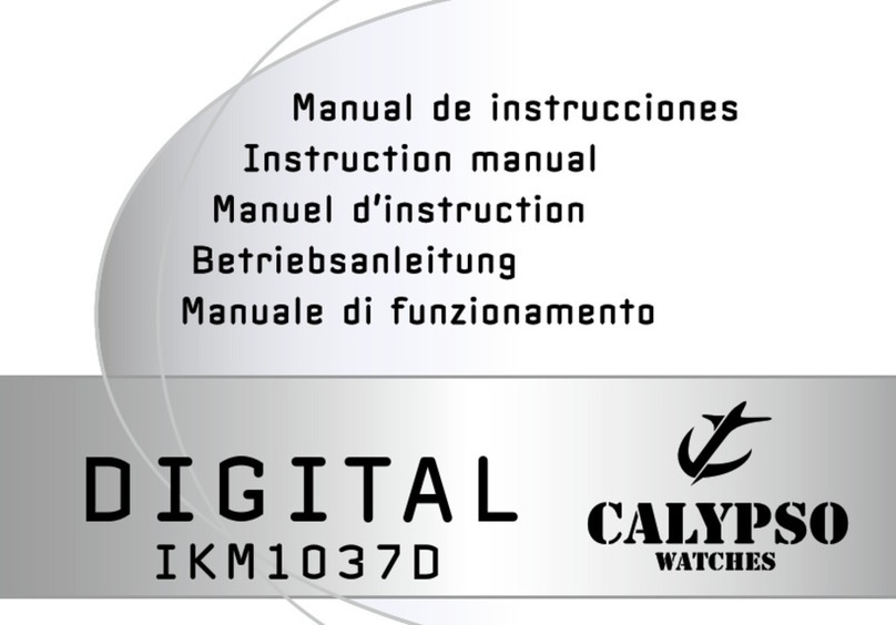 Calypso Watches DIGITAL IKM1037D User manual