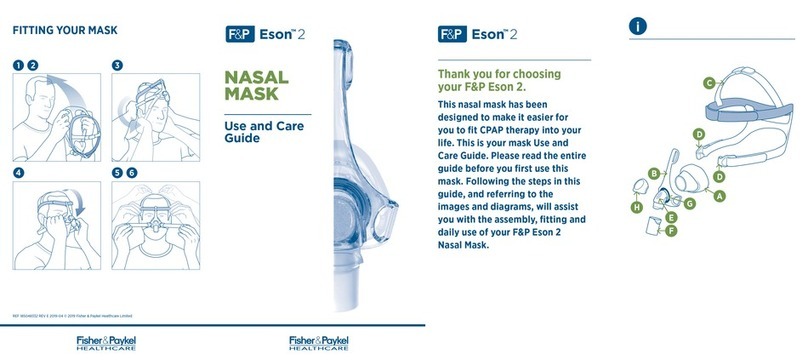 F&P Eson 2 Use and care guide