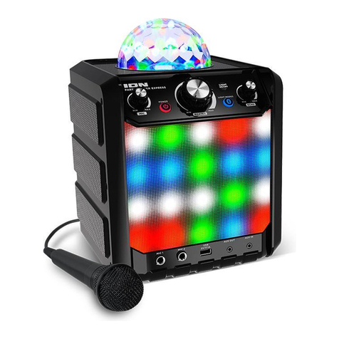 ION Party Rocker Express User manual ION Party Rocker Express User manual