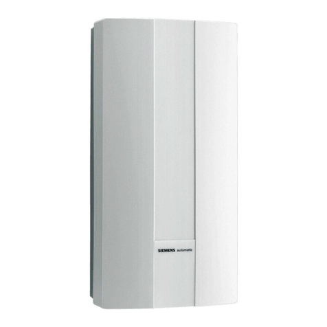 Siemens DH12103M User manual