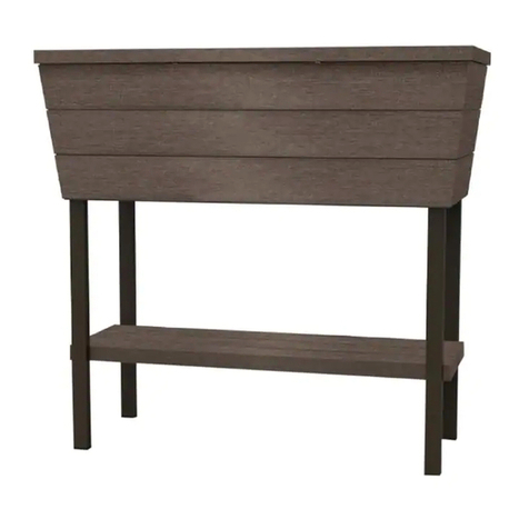 Keter Alfresco Garden Bed User manual Keter Alfresco Garden Bed User manual