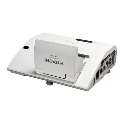 Hitachi CP-AW2519NM User manual