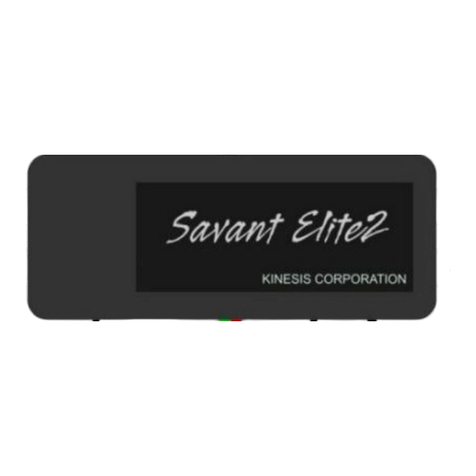 Kinesis Savant Elite2 quick start guide