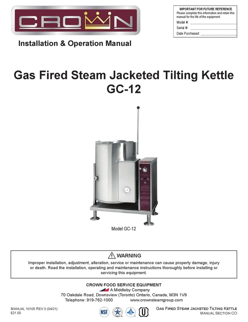 Crown GC-12 Installation & operation manual
