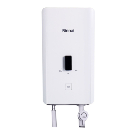 Rinnai mini 350 Instructions for use and installation
