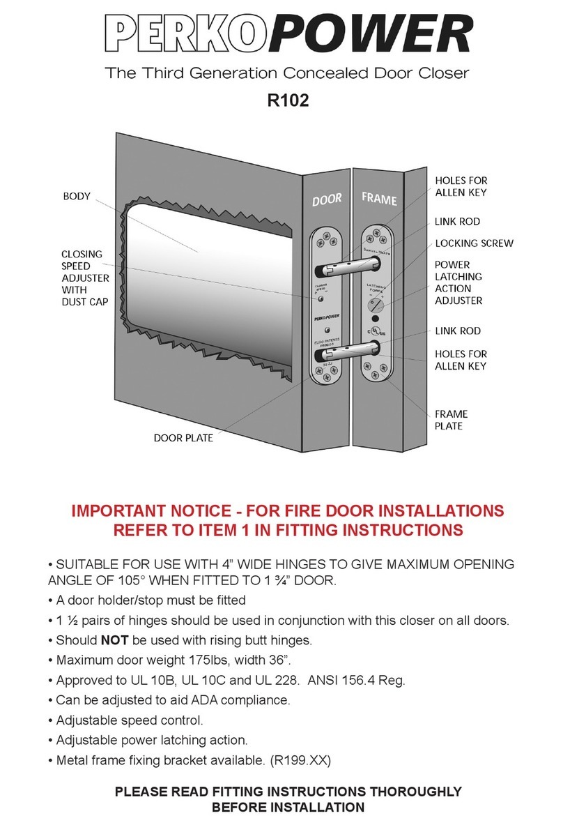 Perko Power R102 User manual