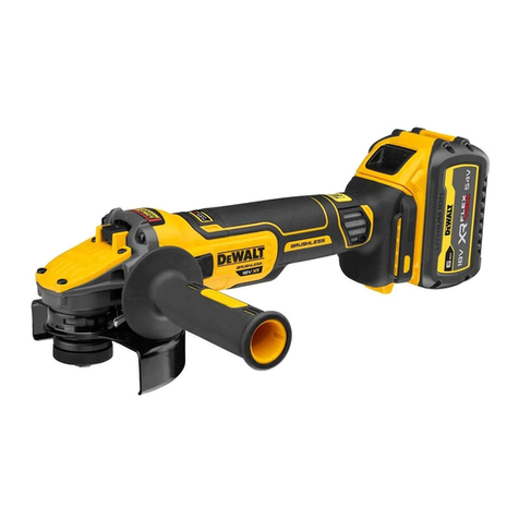 DeWalt XR LI-ION DCG409 Original instructions