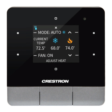 Crestron C2N-LCDB3 Dimensional drawing