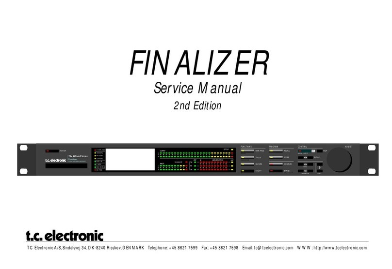 TC Electronic Finalizer User manual