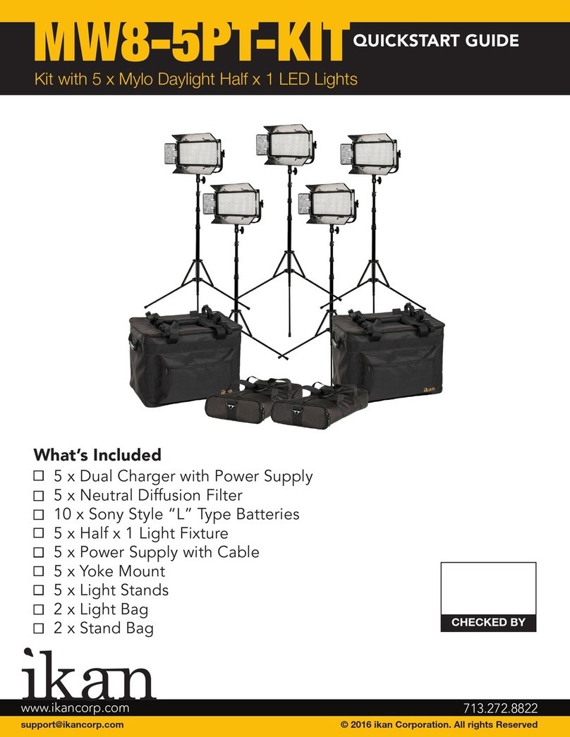 Ikan MW8-5PT-KIT User manual