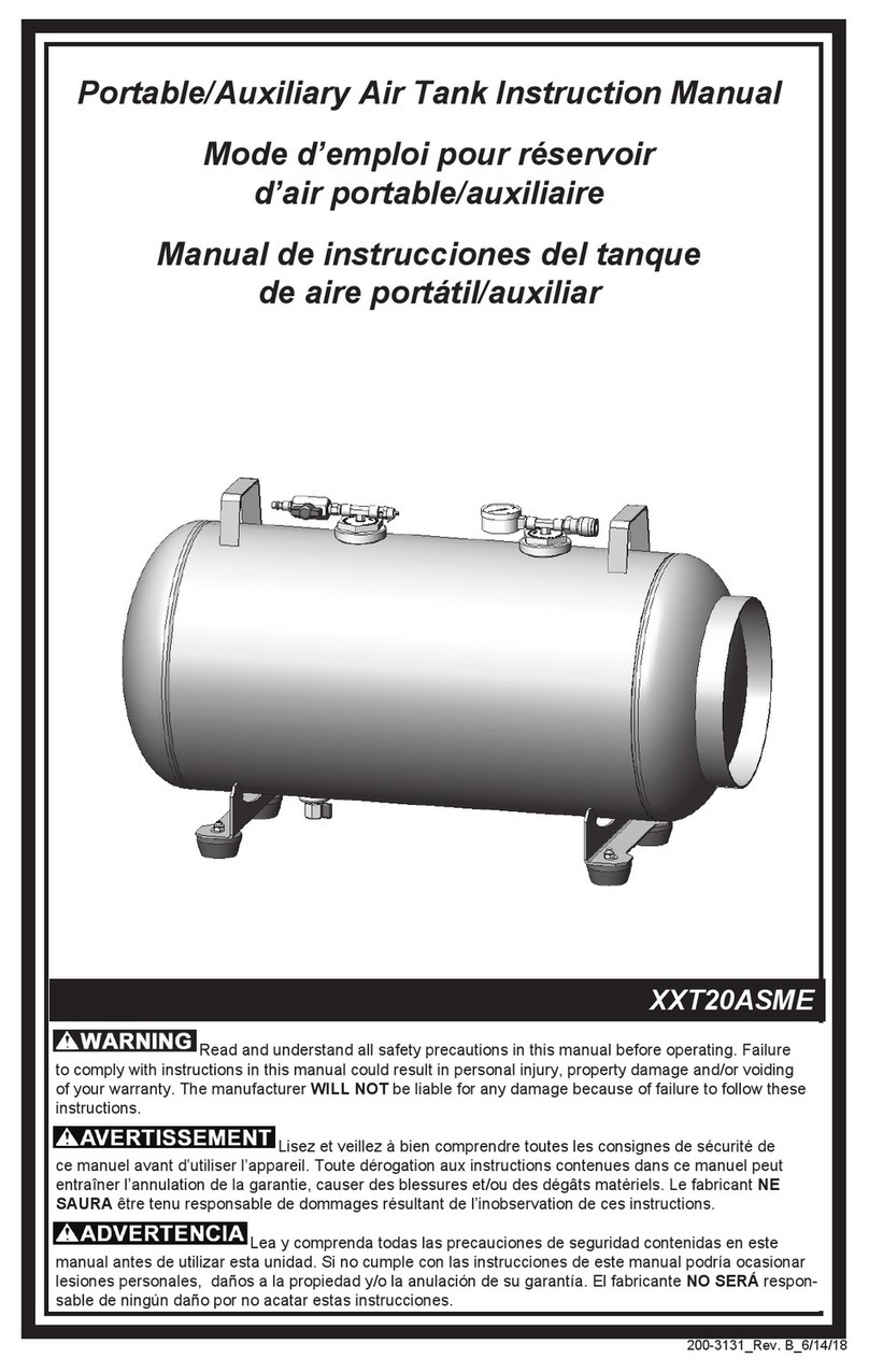 AIRHOSS XXT20ASME instruction manual