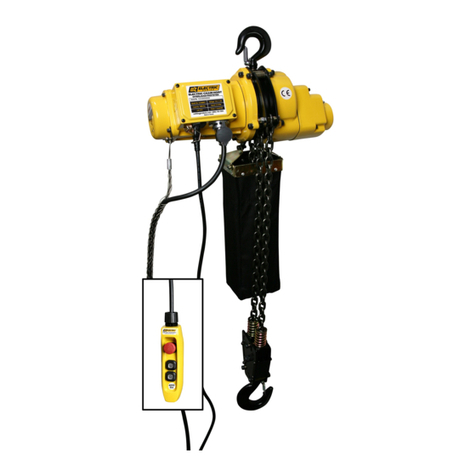 OZ Lifting Products OZ4000EC Operator's manual OZ Lifting Products OZ4000EC Operator's manual