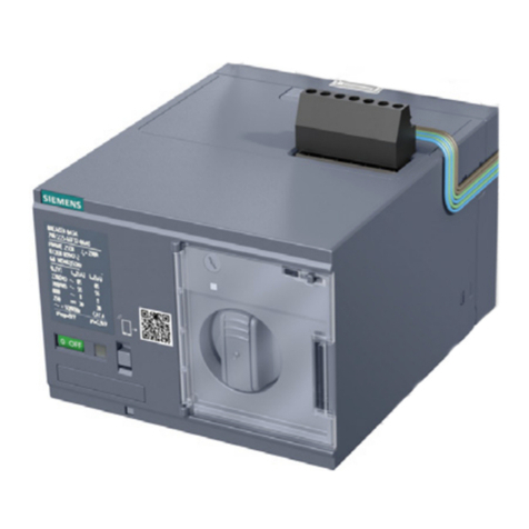Siemens MO320 3VA9137-0HA 0 Series User manual