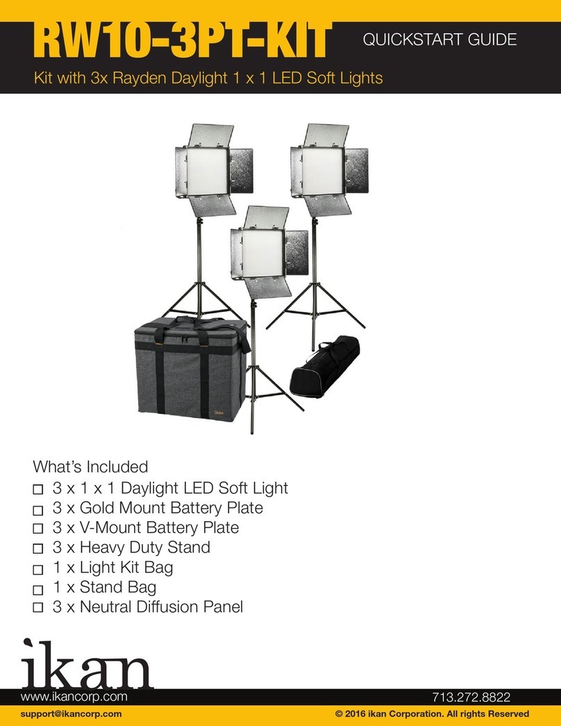 Ikan RW10-3PT-KIT quick start guide