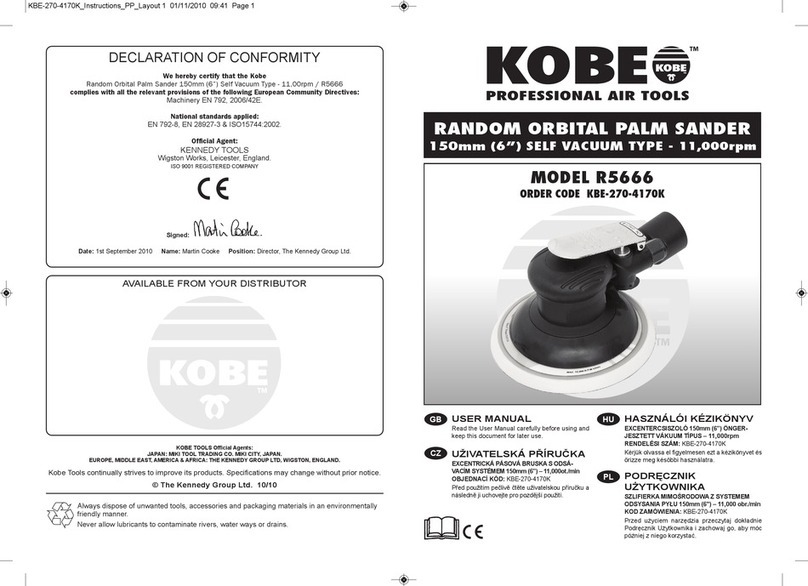KOBE R5666 user manual
