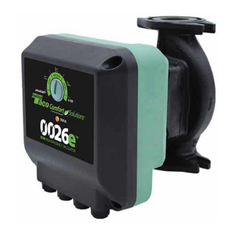 Taco 0026e User manual