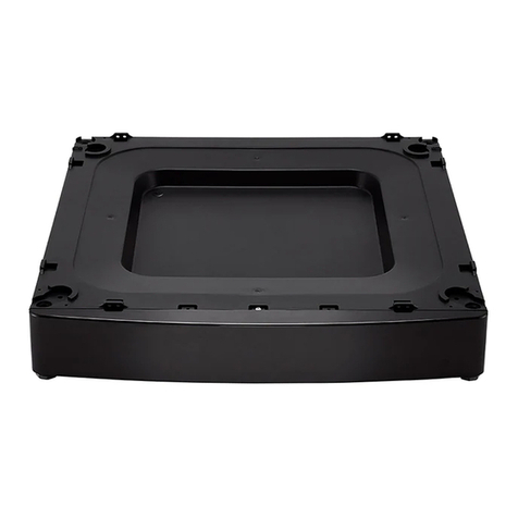 LG PEDESTAL WDPS1 Series User manual