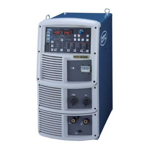 Daihen OTC Welbee Inverter W400 owner's manual Daihen OTC Welbee Inverter W400 owner's manual