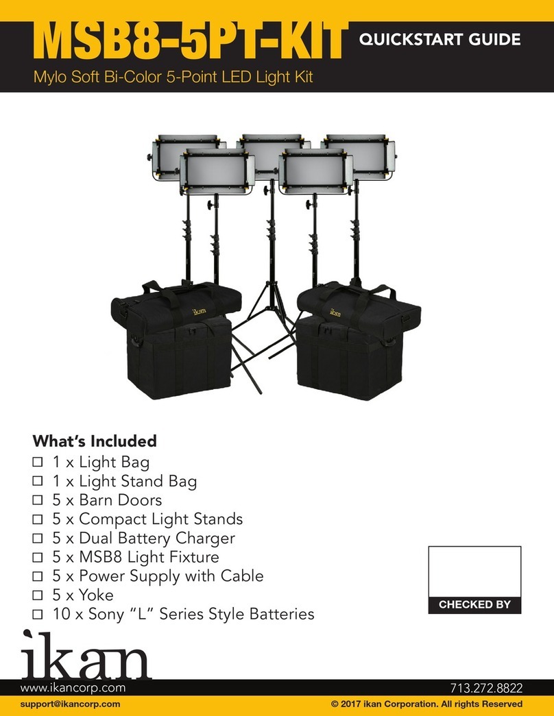 Ikan MSB8-5PT-KIT quick start guide