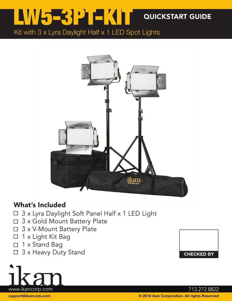 Ikan LW5-3PT-KIT quick start guide
