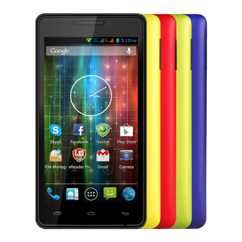 Prestigio MultiPhone 5500 User manual Prestigio MultiPhone 5500 User manual