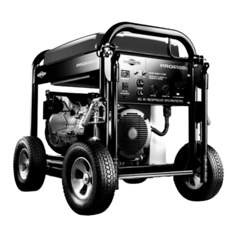 Briggs & Stratton PRO6500 User manual