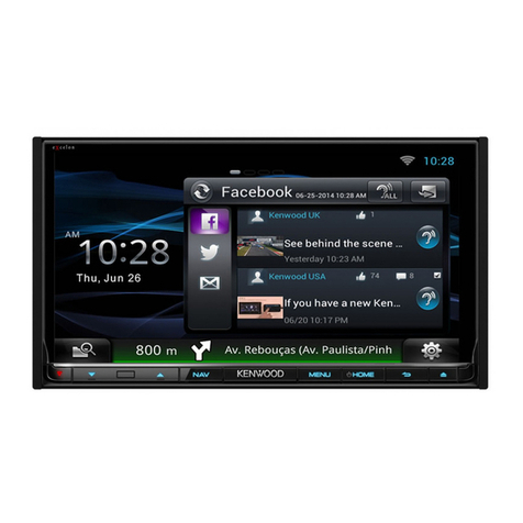 Kenwood DNN9150BT User manual Kenwood DNN9150BT User manual