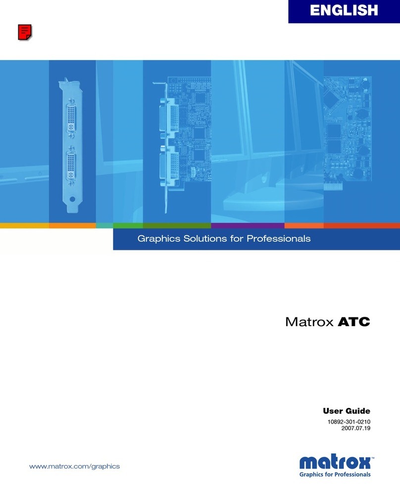 Matrox ATC Series User manual