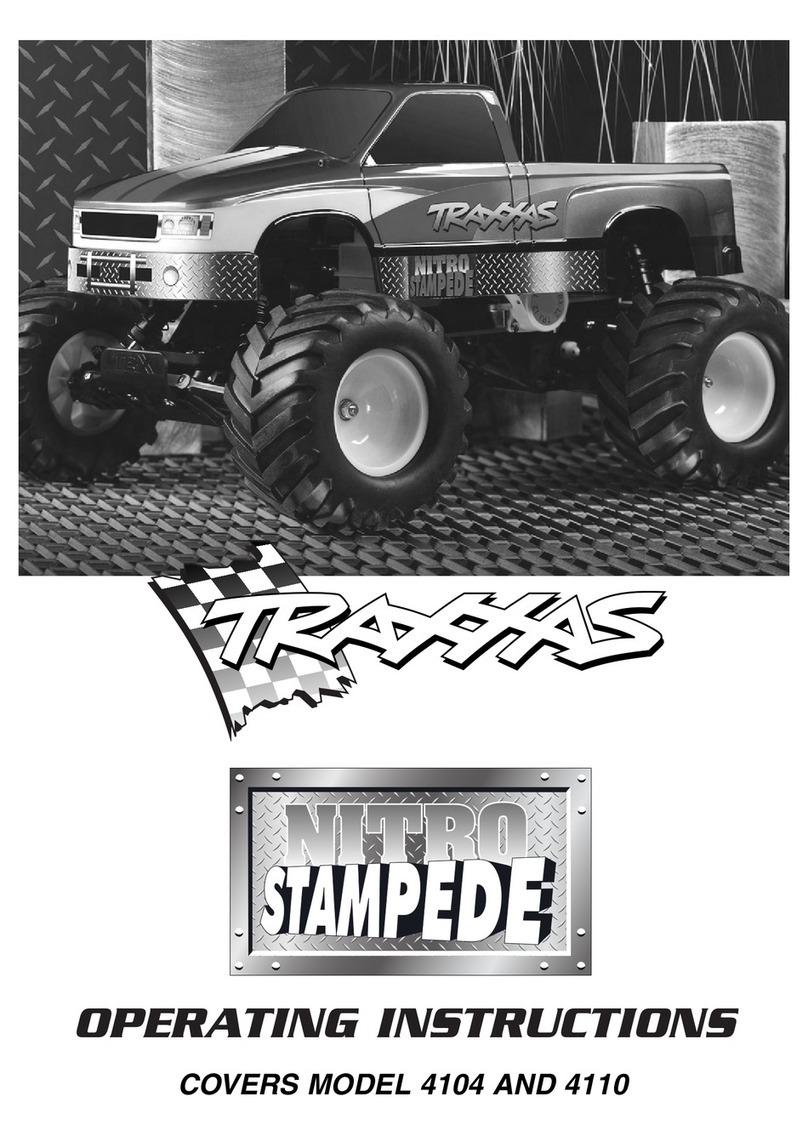 Traxxas Nitro Stampede 4104 operating instructions