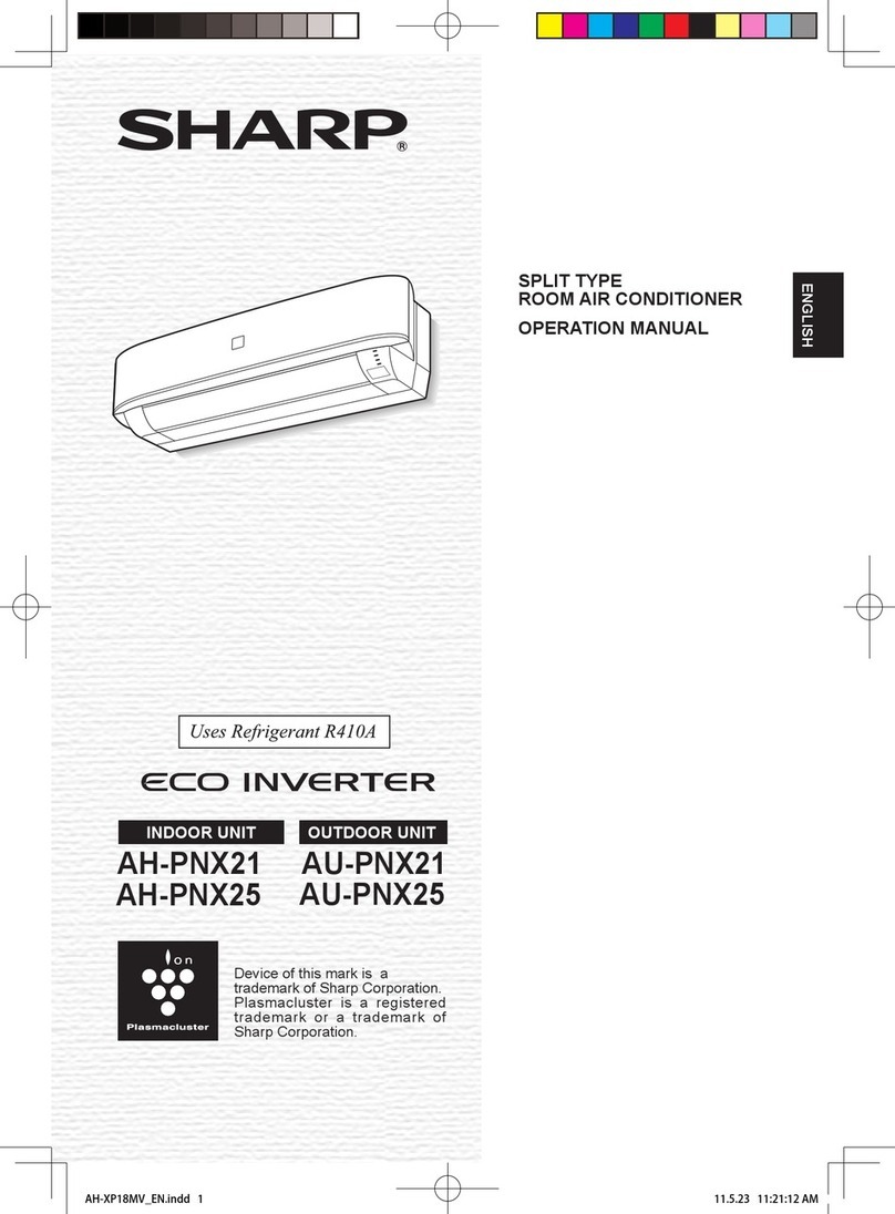 Sharp AH-PNX21 User manual