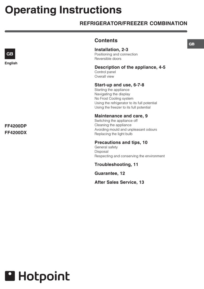 Hotpoint FF4200DP User manual
