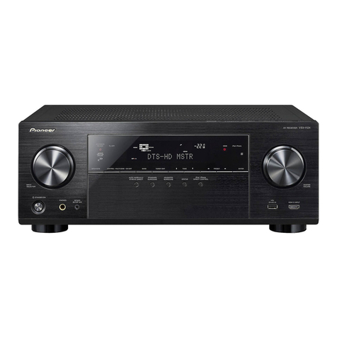 Pioneer VSX-1124-K User manual Pioneer VSX-1124-K User manual