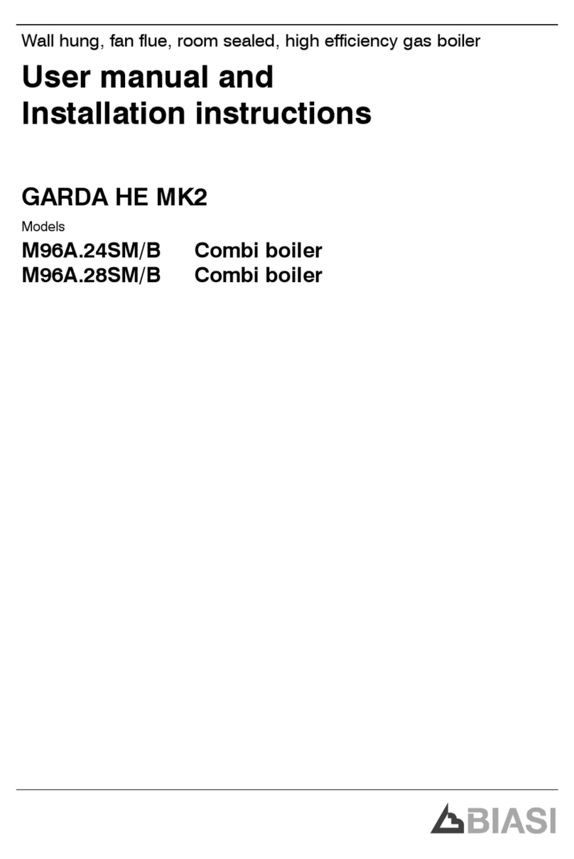 Biasi M96A.24SM/B User manual and installation instructions
