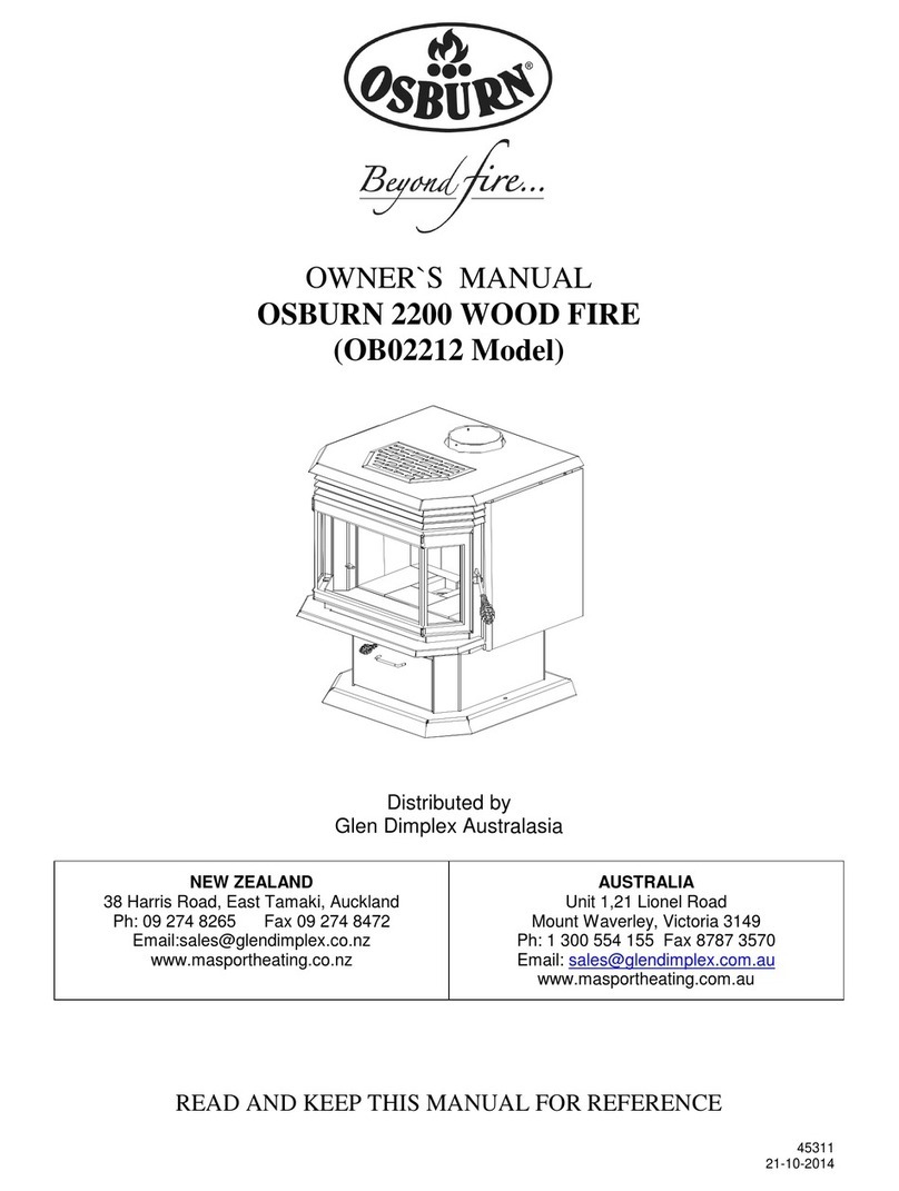 Osburn OB02212 User manual