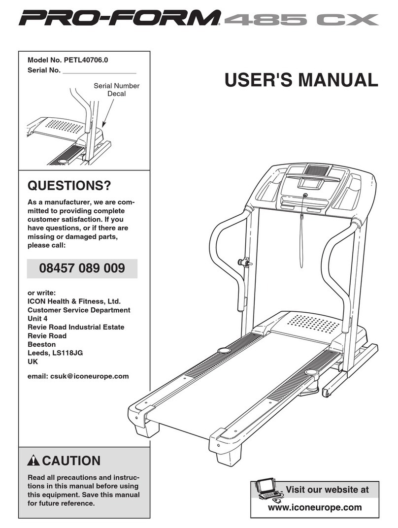 Pro-Form PETL40706.0 user manual