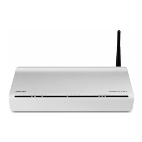 Siemens gigaset SX761 DSL installation guide