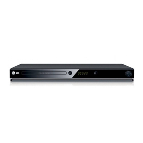 LG DV550 User manual