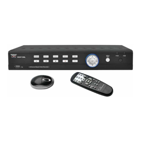 Night Owl 8BL Series User manual