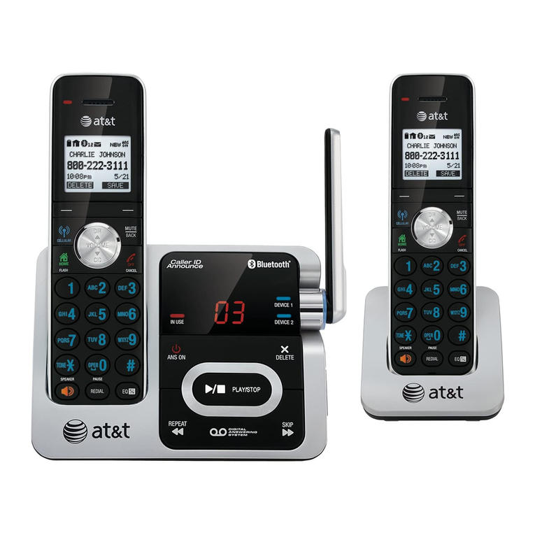 AT&T TL92271 quick start guide