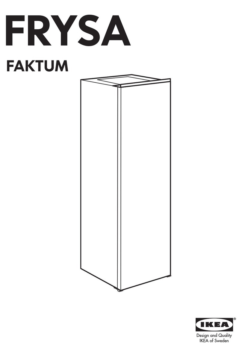 IKEA FRYSA User manual
