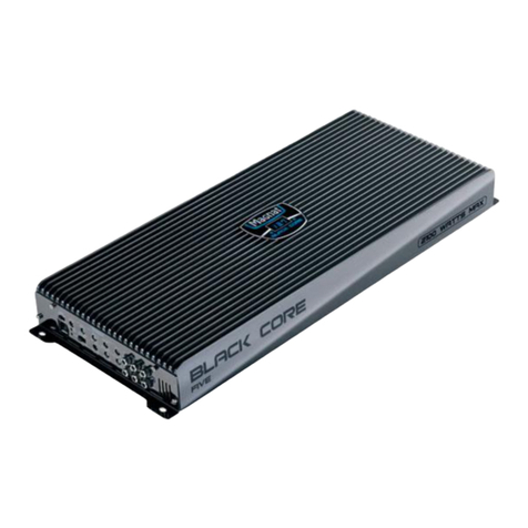 Magnat Audio BLACK CORE FIVE Owner's manual/warranty document