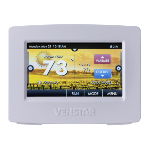 Venstar T5900 Use and care manual